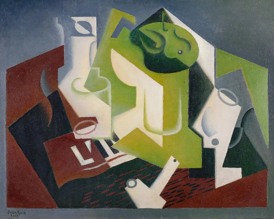 Compotier e pipa - Juan Gris