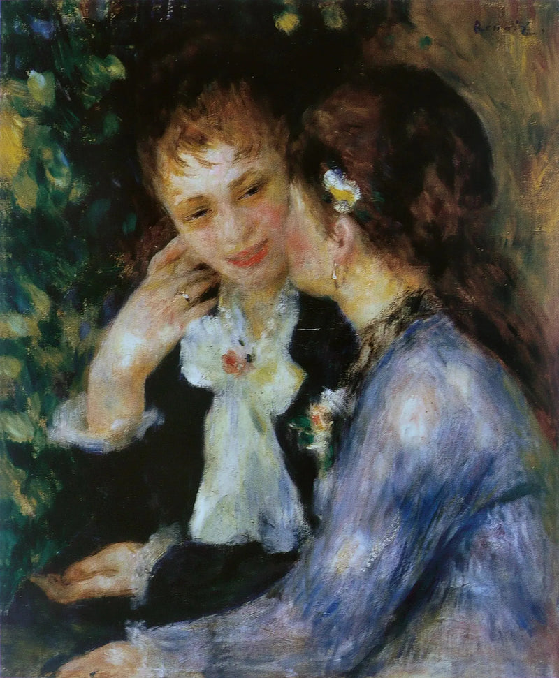 Confidenze - Pierre-Auguste Renoir