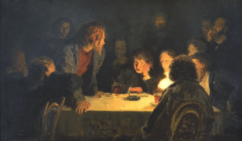 Congrégation rivoluzionaria - Ilya Repin
