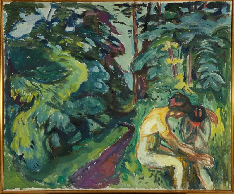 Consolazione nella foresta - Edvard Munch