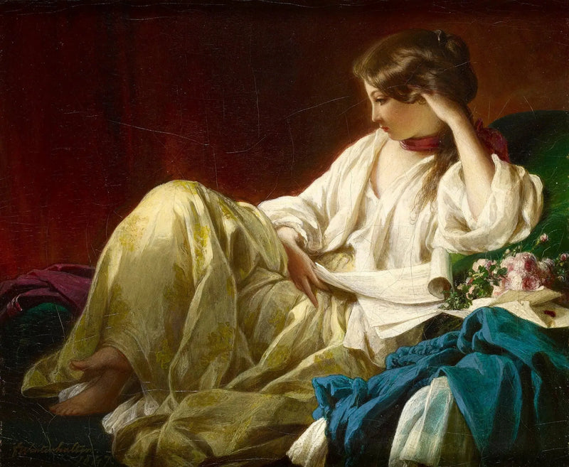 Contemplazione - Franz Xaver Winterhalter