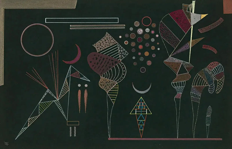 Contrasti ridotti - Vassily Kandinsky
