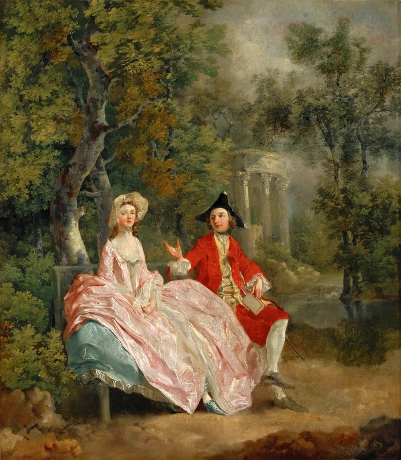 Conversazione in un parco - Thomas Gainsborough