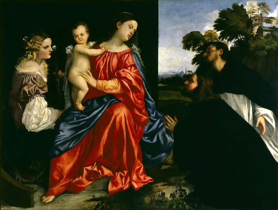 Conversazione sacra di Balbi - Titian