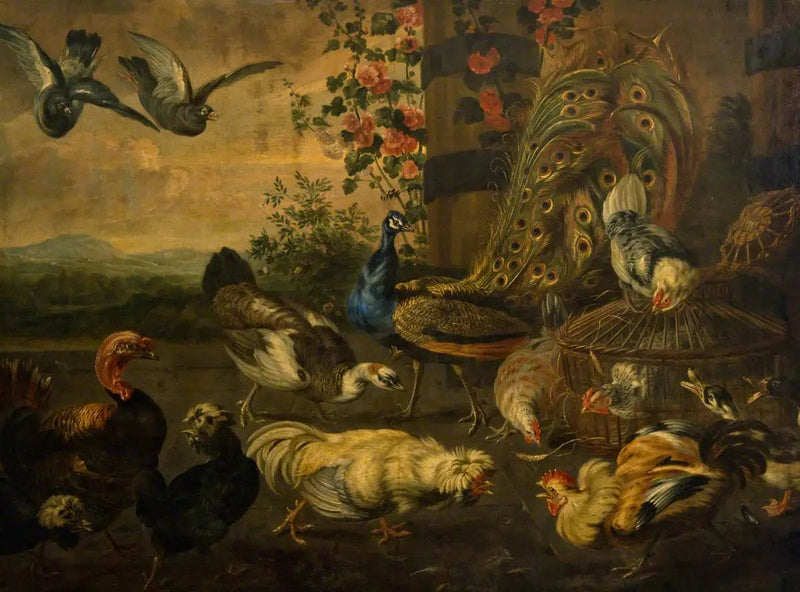 Galli da combattimento - Melchior de Hondecoeter