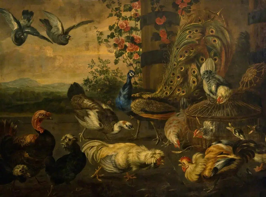 Galli da combattimento - Melchior de Hondecoeter