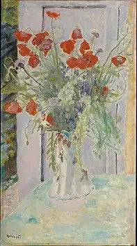 Papaveri in un vaso - Pierre Bonnard