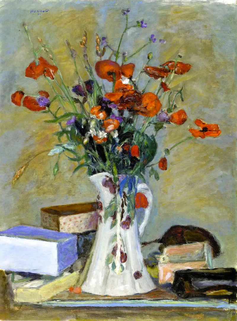 Papaveri e gramigne - Pierre Bonnard