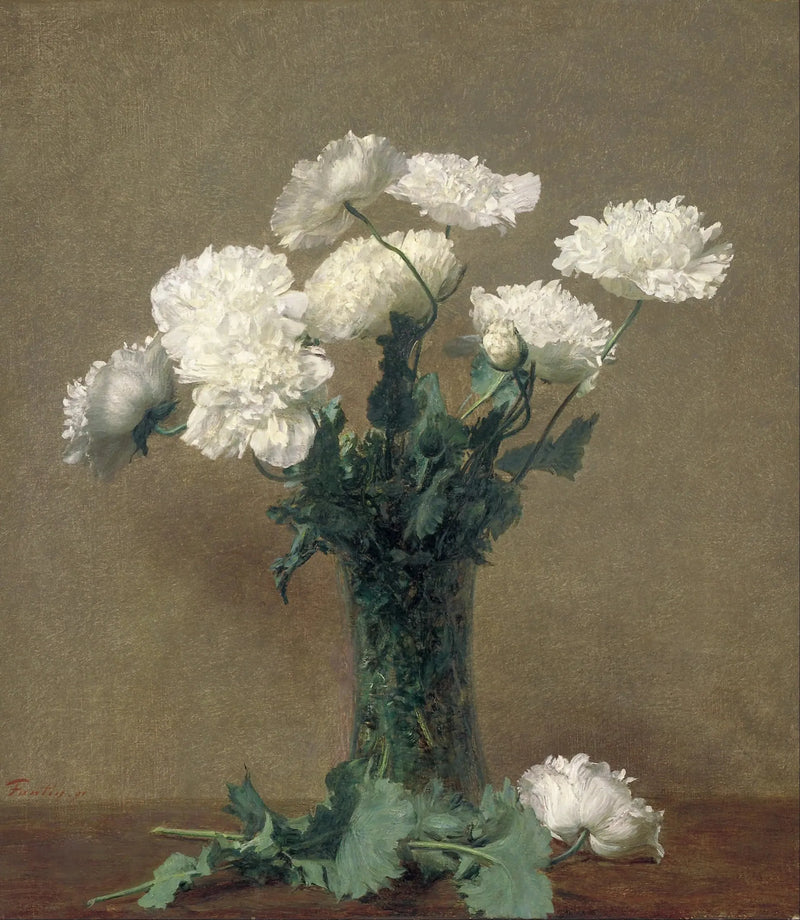 Papaveri - Henri Fantin-Latour