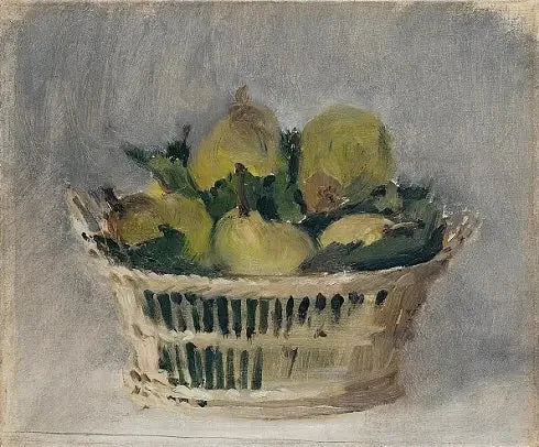 Cesto di pere - Édouard Manet