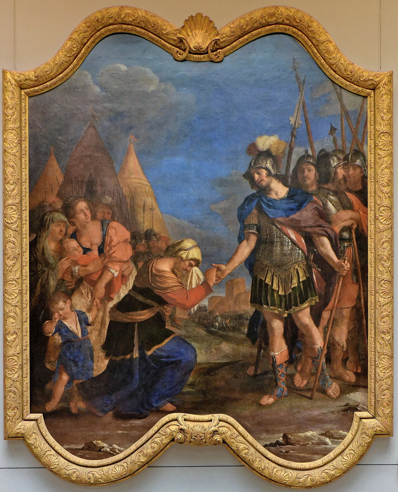 Coriolan fornito da sua madre - Guercino