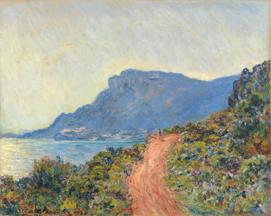 La Corniche vicino a Monaco W890 - Claude Monet