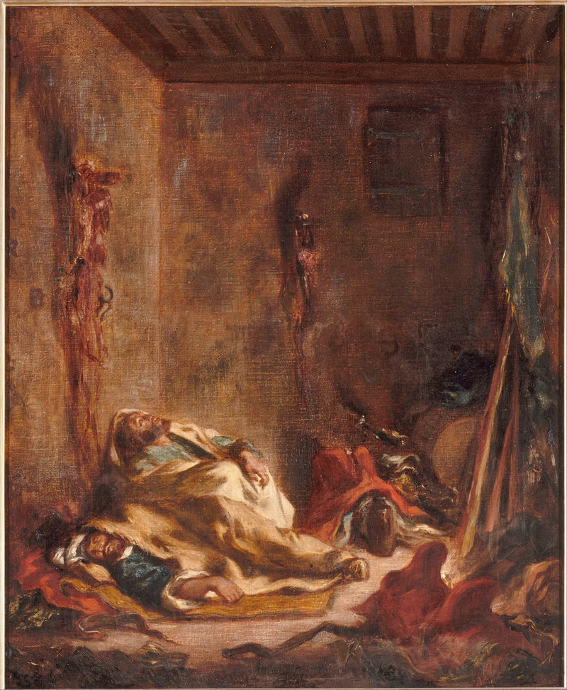 Corpo di guardia marocchino - Eugène Delacroix