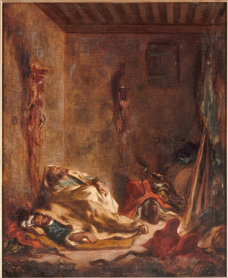 Corpo di guardia marocchino - Eugène Delacroix