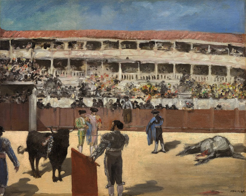 Corrida: la morte del toro - Édouard Manet
