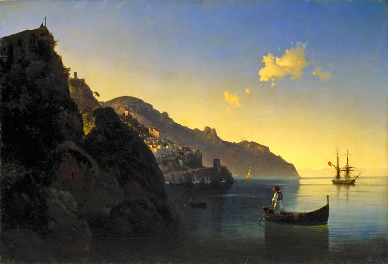 Costa amalfitana - Ivan Aïvazovski