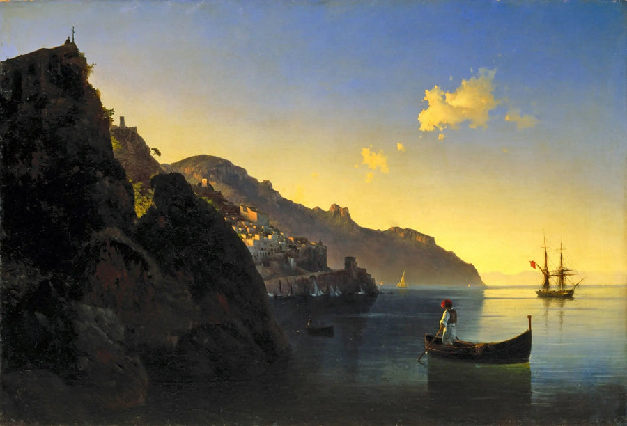 Costa amalfitana - Ivan Aïvazovski