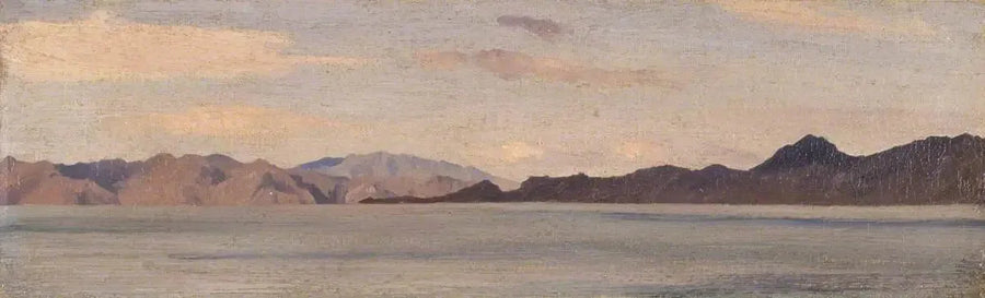Costa dell'Asia Minore vista da Rodi - Frederic Leighton
