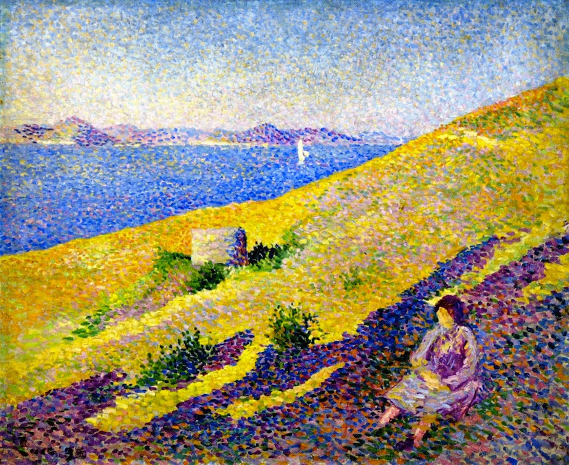 Côte de la Citadelle - Maximilien Luce image 1 reproduction de peinture à l’huile
