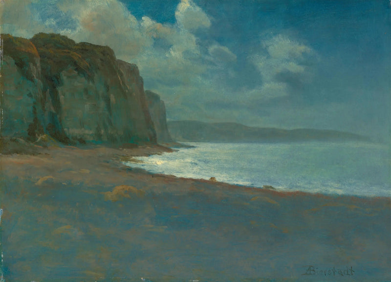 Costa della contea di San Mateo - Albert Bierstadt