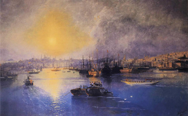 Tramonto a Costantinopoli - Ivan Aïvazovski