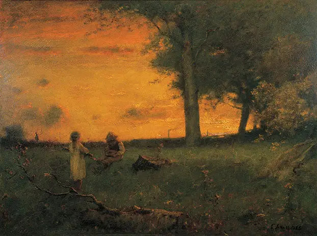 Tramonto a Montclair - George Inness