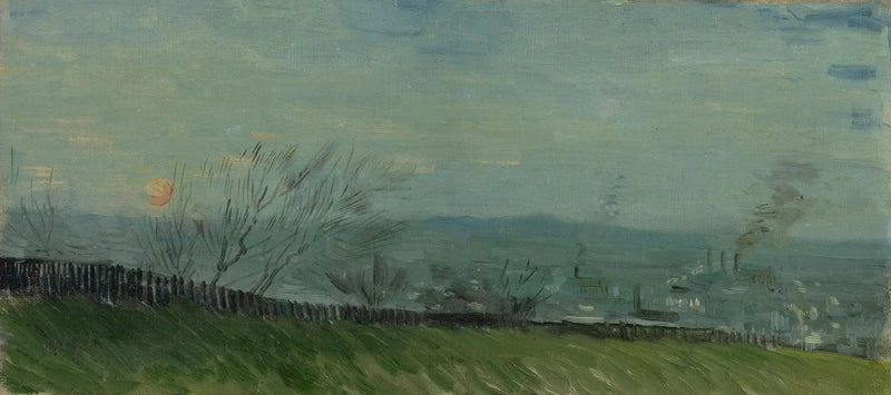 Tramonto a Montmartre - Vincent van Gogh