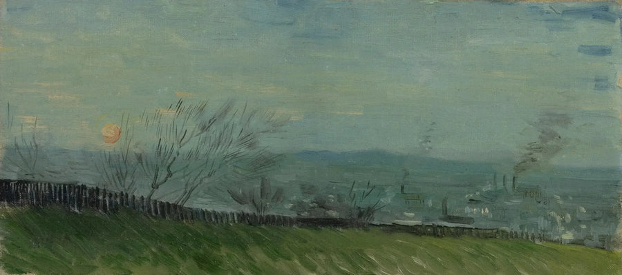 Tramonto a Montmartre - Vincent van Gogh