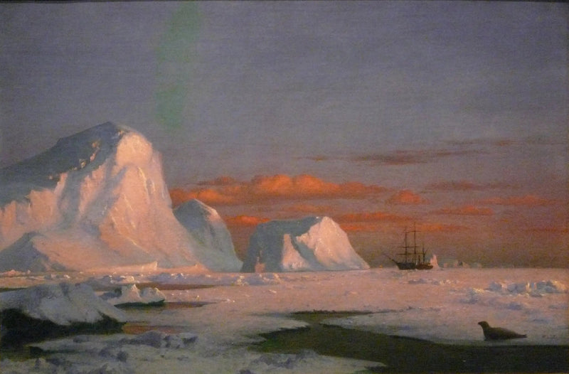 Tramonto artico - William Bradford