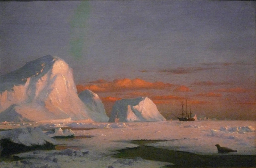 Tramonto artico - William Bradford