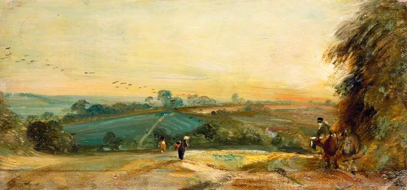 Tramonto autunnale - John Constable