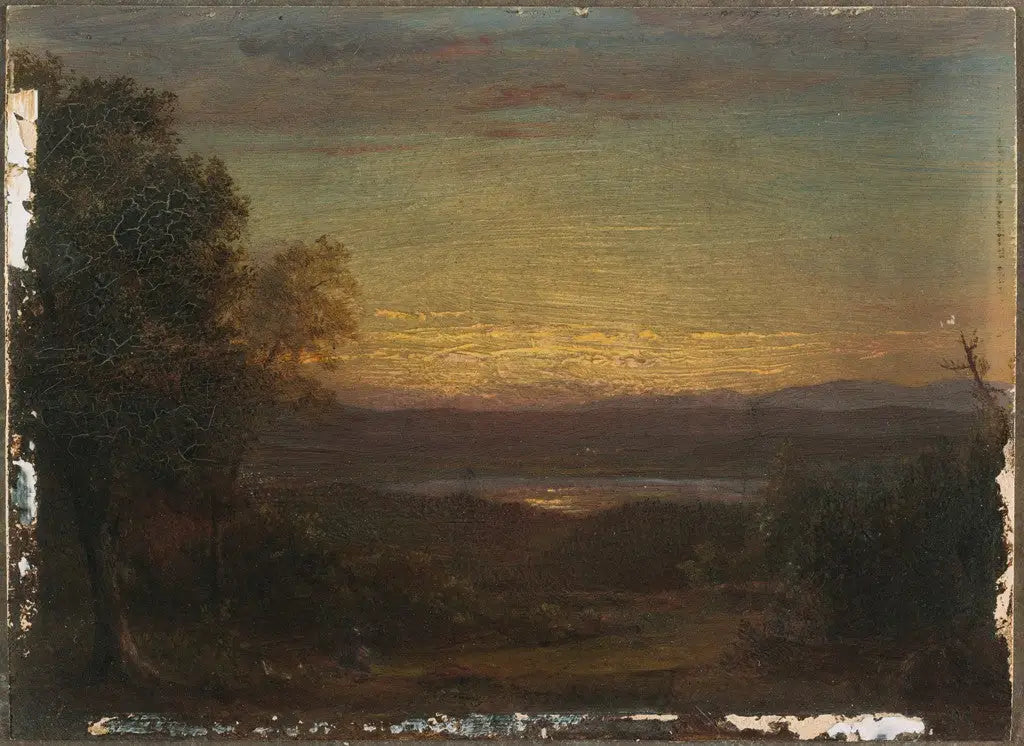 Coucher de soleil depuis Olana - Frederic Edwin Church - Alpha Reproduction