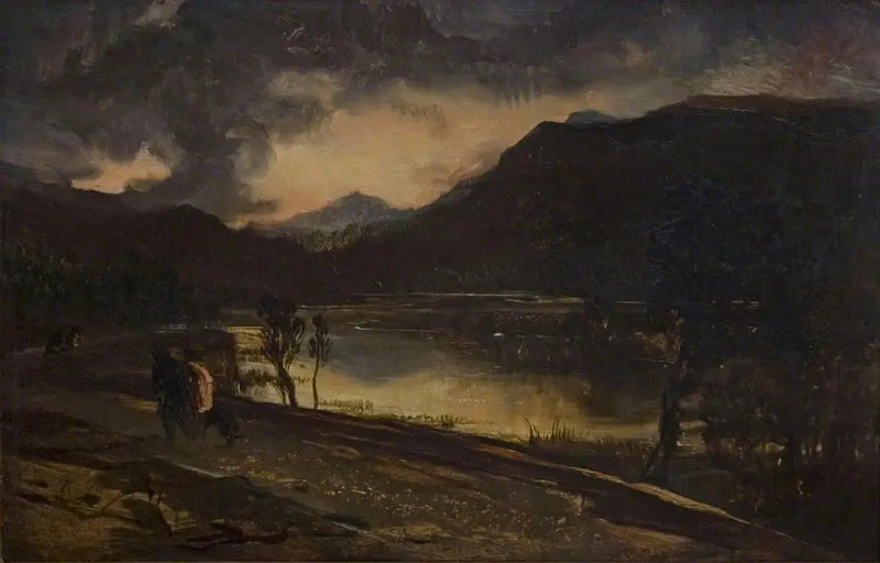Tramonto in Scozia - Edwin Henry Landseer