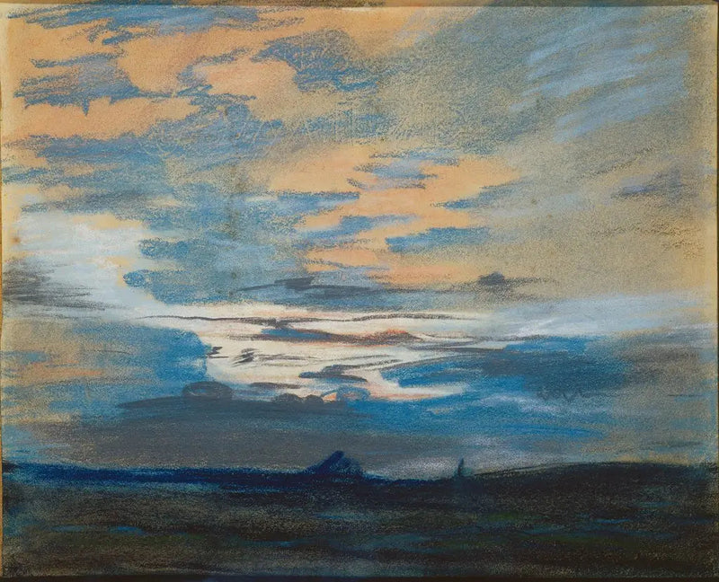 Tramonto - Eugène Delacroix