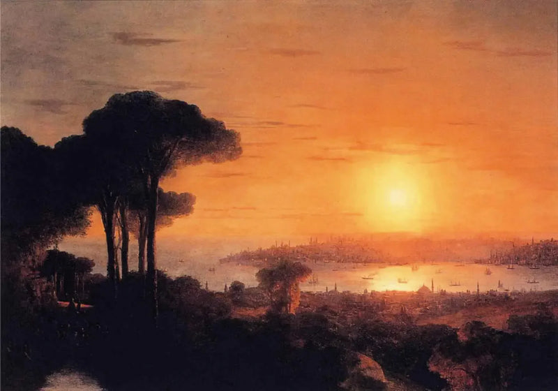 Tramonto sul Corno d'Oro - Ivan Aïvazovski
