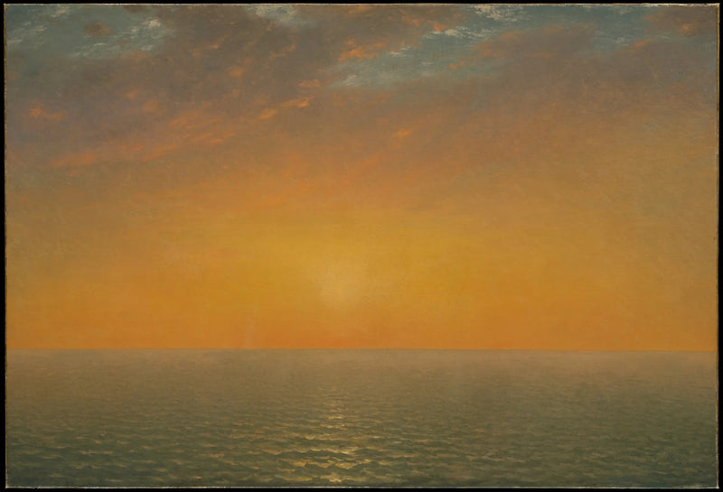Tramonto sul mare - John Frederick Kensett