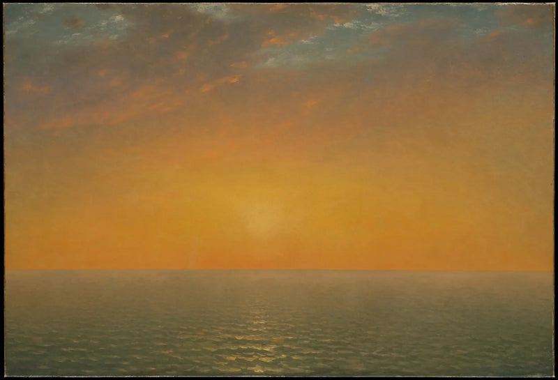 Tramonto sul mare - John Frederick Kensett