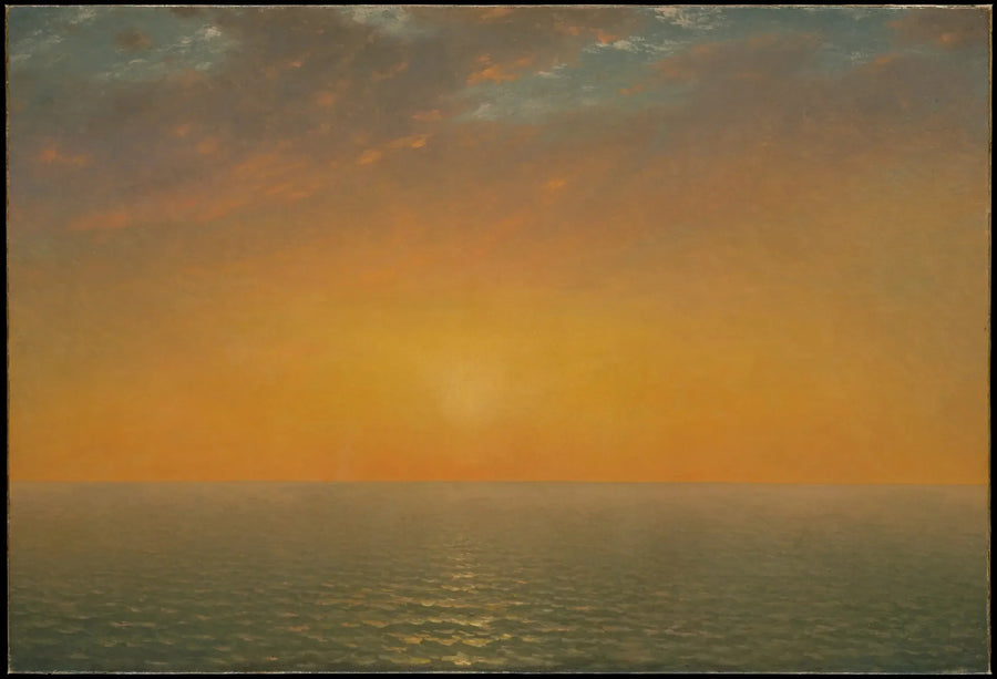 Tramonto sul mare - John Frederick Kensett
