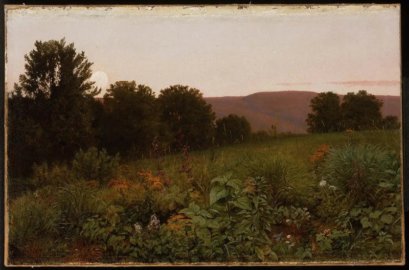 Tramonto sulla prateria - William Trost Richards