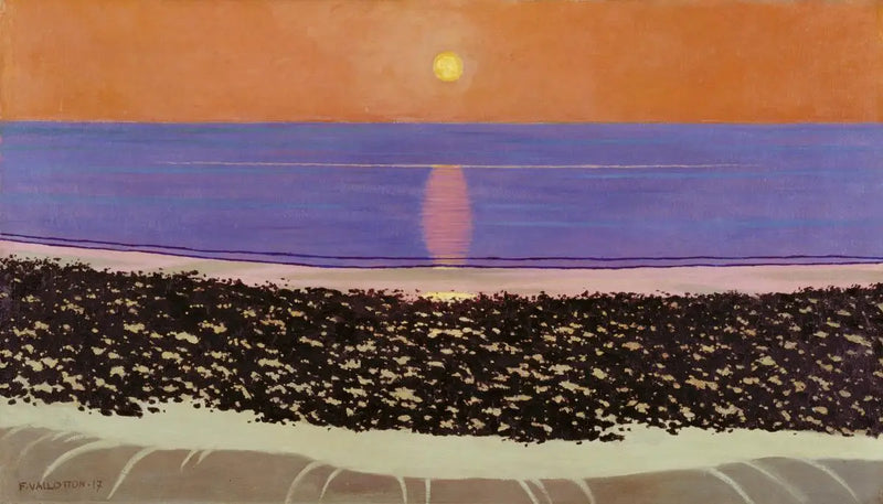 Tramonto. Villerville - Félix Vallotton