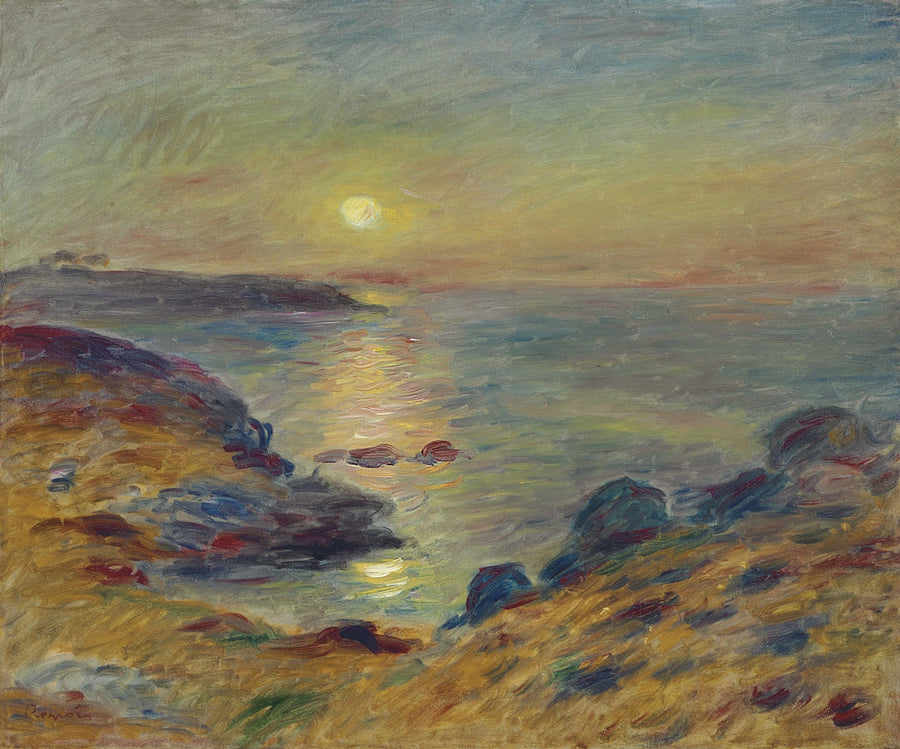 Tramonto a Douarnenez - Pierre-Auguste Renoir