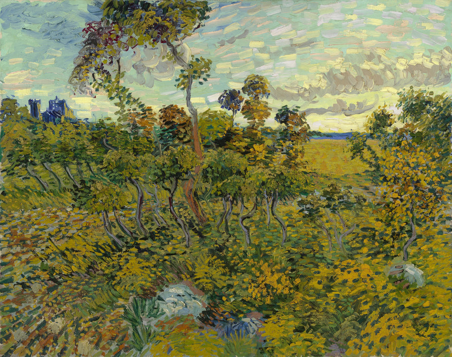 tramonto a Montmajour - Vincent van Gogh