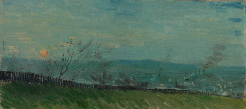 Tramonto a Montmartre - Vincent van Gogh