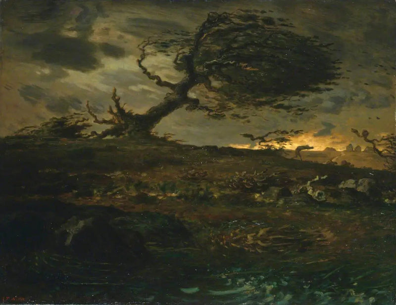 Colpo di vento - Jean-François Millet
