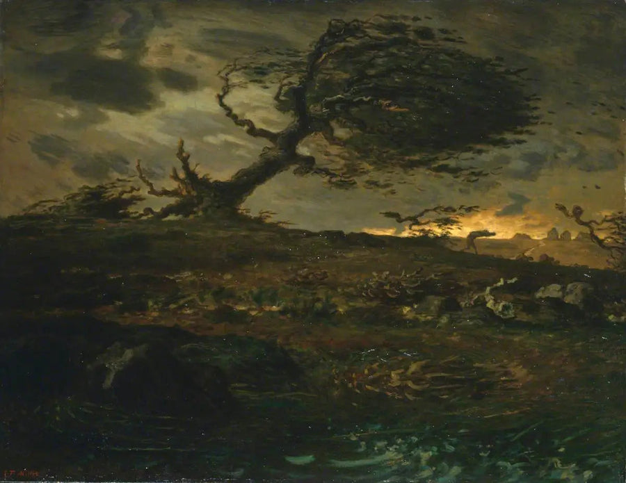 Colpo di vento - Jean-François Millet