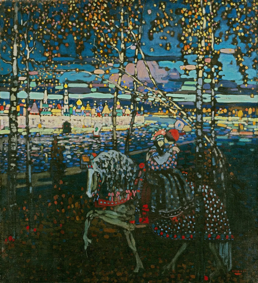 Coppia a cavallo - Vassily Kandinsky