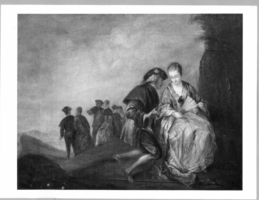 Coppia di innamorati - Antoine Watteau