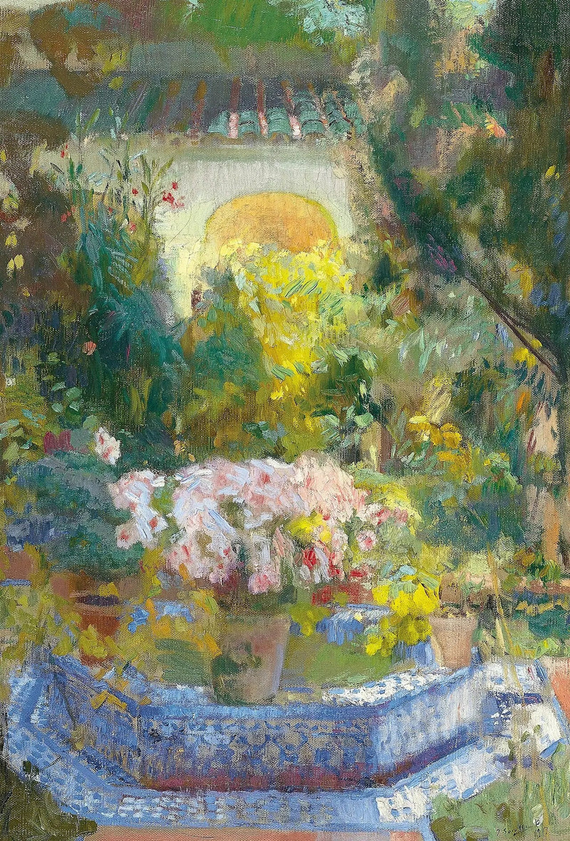 Cortile della Casa Sorolla - Joaquín Sorolla