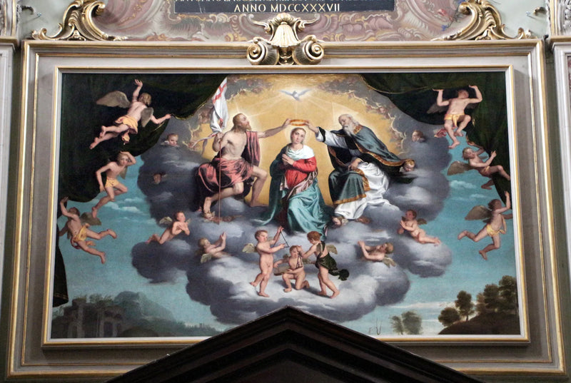 Incoronazione della Vergine - Giovanni Battista Moroni