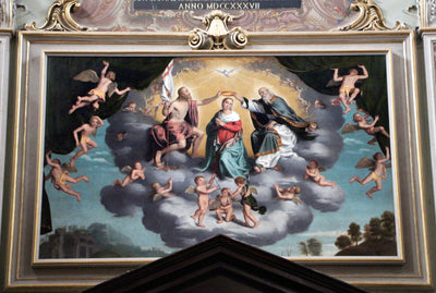 Couronnement de la Vierge - Giovanni Battista Moroni - Alpha Reproduction